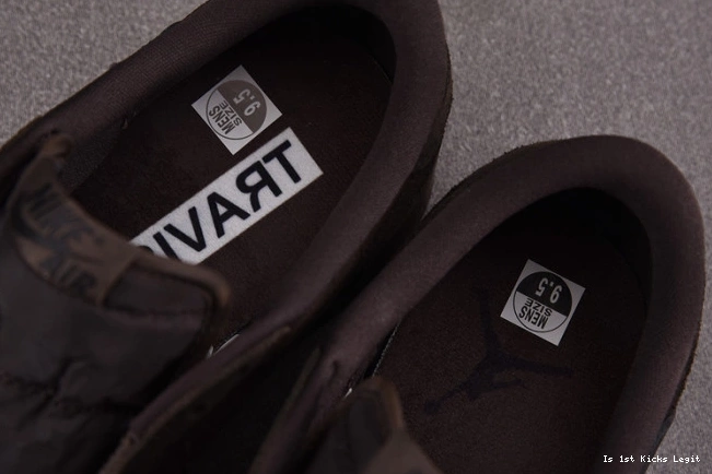 DM7866-202 Jordan 1 Brown Travis Velvet Low Scott Air x OG 0802